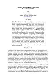 Will be grateful for any help. Jurnal Kemahiran Asas Sosial