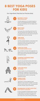 Yoga Poses For Kids 8 Best Yoga Asanas For Children Cool Yoga Poses Yoga Poses Best Yoga