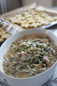 Green Bean Casserole Bohnen Pilz Auflauf Rezept Kulinarisch Rezepte Vegetarische Beilagen