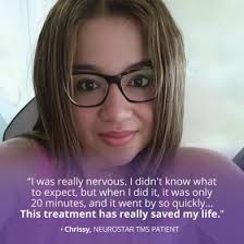 On a positive note of encouragement: If you're severely depressed, have  anxiety or trauma I highly encourage you to look at trying TMS therapy!  Please google it!