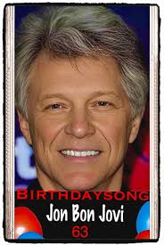 Happy Birthday 🎂 JON BON JOVI(Rock Singer)BIRTHDAY March 2, 1962 BIRTH  SIGN Pisces BIRTHPLACE Perth Amboy, NJ AGE 63 years old.. JON BON JOVI is a  Singer-songwriter, musician and actor best known