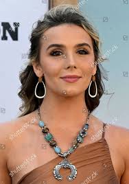 Alyssa Flaherty Attends Us Premiere Horizon Editorial Stock Photo