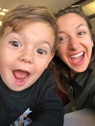 Do we look alike? 😍 enjoying a weekend off with my boy!