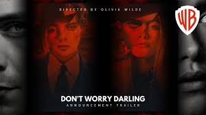 The duo are currently filming don't worry darling together in los angeles, and were spotted on set friday, feb. Don T Worry Darling 2021 Trailer Harry Styles Olivia Wilde Florence Pugh Movie Concept Wb Youtube