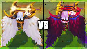 Hd version only available via cuenta rut (chile), soon will be available for another payment methods. Prestige Aatrox Vs Blood Moon Aatrox Skins Comparison League Of Legends Youtube