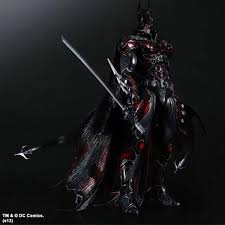 Black And Red Batman Name Batman Variant Red Vlack Limited Edition Play Arts Kai Action Figures Red Batman Batman Variant