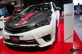 2015 Bangkok International Auto Salon Part 1 Corolla Altis Toyota Corolla Trd
