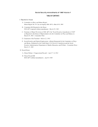 Https Www Ssa Gov History Pdf Downey 20pdfs Social 20security 20amendments 20of 201965 20vol 203 Pdf