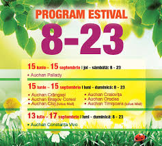 Treceţi pe lângă timcon s.a. Program Auchan Cluj Real