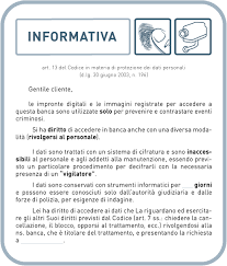 Rilevazione Di Impronte Digitali Ed Immagini Per Accedere Agli Istituti Di Garante Privacy