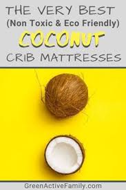 Bye Toxic Crib Mattress Coconut Is A Safe Natural Option For Babies Organic Crib Mattress Crib Mattress Cribs