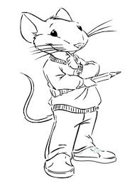 Stuart And Pencil Stuart Little Coloring Pages Coloring Books