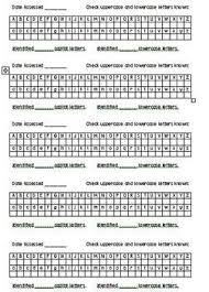 Letter sorts are a great way to assess not only letter knowledge . Alphabet And Letter Sound Checklist For Intervention Letter Sounds Classroom Checklist Guided Reading Kindergarten