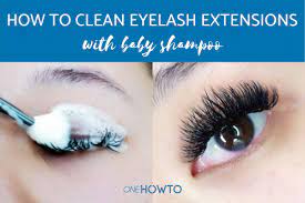 Use an eyelash extension brush to separate your eyelashes and for quick cleanings. How To Clean Eyelash Extensions At Home With Baby Shampoo Easy Guide