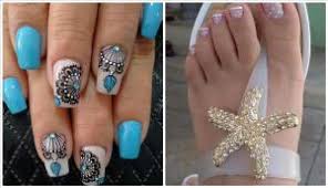 La tendencia este verano consiste en decorar también las uñas de los pies. Decoracion De Unas Facil Y Rapido Desde Casa 2019 2020