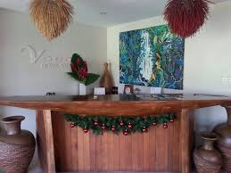 Every house is different, while some have very western looking interiors with grand. Reception Counter Christmas Decorations Picture Of Vaea Hotel Samoa Apia Tripadvisor