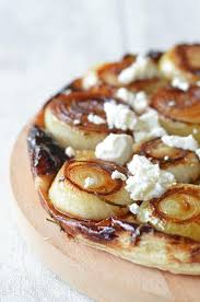 Caramelised Onion Goats Cheese Tarte Tatin Food Savoury Food Recipes