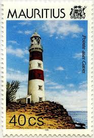 Faros Mauricios Faro Pointe Aux Caves 1910 Mauricio 1995 Lighthouse Post Stamp Mauritius
