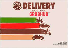 Delivery Order Now With Grubhub Burger King Delivery Burger King Burger