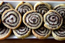 Savoury Feta And Olive Tapenade Shortbread Pinwheel Cookies Pinwheel Cookies Cafe Food Savoury Baking