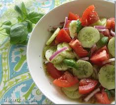 Cucumber Tomato Salad Recipe Cucumber Tomato Salad Tomato Salad Recipes Tomato Salad