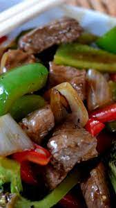 The Best Spicy Beef Pepper Stir Fry Recipe Spicy Beef Recipes Asian Recipes