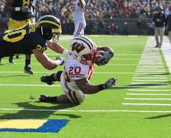James White Football Wisconsin Badgers