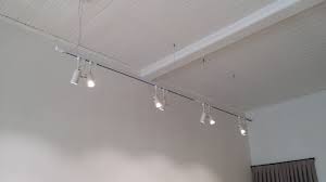 It's sometimes even used as the focal point of a room. Suspended Hanging Track Spot Lights Commonly Used In A Modern Gallery Or Fashionable Salon Or Bou Modern Track Lighting Track Lighting Hanging Track Lighting