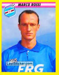 Italian association football player and association football manager. Sticker 247 Marco Rossi Merlin Calcio 1993 1994 Laststicker Com