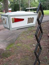Almost every household has a mid century modern mailbox. Diy Midcentury Modern Mailbox Post And Address Sign Gabe Explains How Modern Mailbox Mid Century Modern Mailbox Mid Century Mailbox