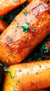 Roasted Brown Butter Honey Carrots Recipes Veggie Dishes Vegetable Recipes