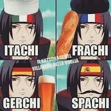 Sasuke Uchiha On Instagram Croatian Itachi Would Be Crochi Xd Where Are You From Sasuke Itachi Uchiha Sharinga Itachi Funny Naruto Memes Akatsuki Funny