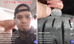 Tu je cerita mengenai cara tukar tayar untuk kali ni. Gunakan Duit Syiling 10 Sen Nak Check Bunga Tayar Kenderaan Mudah Sangat Orang Perempuan Pun Boleh Buat Keluarga