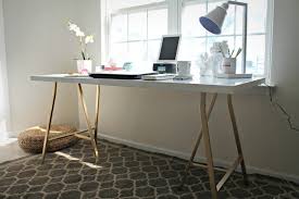 Burlap Lace Ikea Office Table Office Desk Designs Ikea Table Tops