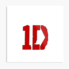 Renderforest logo maker allows you to create impressive logos in a matter of minutes. 1d Logo Canvas Print By Sej001 Redbubble