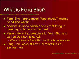 風水), also known as chinese geomancy, is a pseudoscientific traditional practice originating from ancient china, which claims to use energy forces to harmonize individuals with their. Ppt Give Your Room A Fresh Start With Feng Shui Powerpoint Presentation Id 1362602