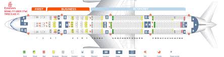 Use airplane seat map to find which ones are more comfortable and which should be avoided. Seat Map Boeing 777 300 Emirates Best Seats In The Plane