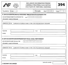 Declaratia 394 a fost mult modificata si contine mai multe informatii despre contribuabili. Anaf A Prelungit Termenul Pentru Depunerea DeclaraÅ£iei 394 Cu 5 Zile PanÄƒ In Data De 30 A FiecÄƒrei Luni