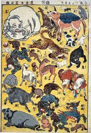 大雪の冬 ギャラリー酔いどれ 日本画 日本のおもちゃ 日本の民話