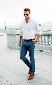40 Casual Chic Summer Wedding Outfit Ideas For Men Business Casual Attire For Men Business Casual Men Fashion Business Casual