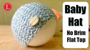 How To Loom Knit Baby Hat On A Round Loom Newborn Seed Stitch Youtube