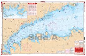 long island sound nautical map chart