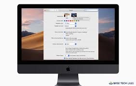 How To Change System Accent Color On Mac Running Macos Mojave Wise Tech Labs Mac Accent Colors Lab Tech