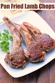 Intensely Flavorful Pan Fried Lamb Chops Require Minimal Effort To Taste Amazing Simply Season With Salt Pep Lamb Chop Recipes Lamb Chops Healthy Food Blogs