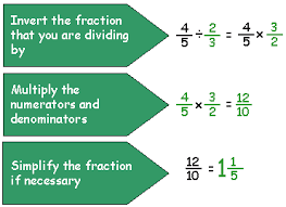 Maybe you would like to learn more about one of these? How To Divide Fractions 4 5 Divided By 2 3 Resulting In 1 1 5 How To Divide Fractions Fractions Dividing Fractions
