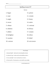 Learning how to spell fourth grade level words can be a source of stress for students, but they can succeed with help from teachers and parents. 4th Grade Spelling Lists Teaching Squared