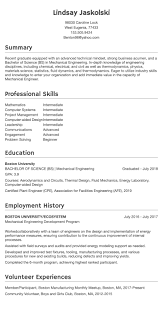 Capable of working in a team environment to develop new and. Engineering Resumes Resume Example Resume Com