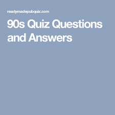 You can use this swimming information to make your own swimming trivia questions. 90s Quiz Questions And Answers 90s Quiz Questions Quiz Questions And Answers 90s Quiz