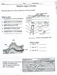 Gore examine the geologic cross sections which follow, and determine the relative ages of the solve the relative dating problems in the four blocks below. 32 The Relative Age Of Rocks Worksheet Answers Free Worksheet Spreadsheet
