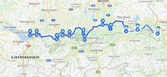 De Duitse Alpenroute Mooie Camperroute Uitgestippeld Duitsland Reizen Naar Duitsland Duitse